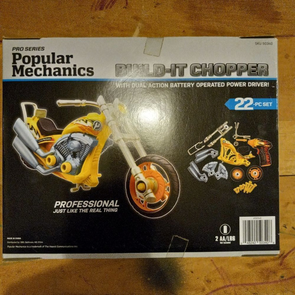 Pro Series Popular Mechanics BUILD-IT CHOPPER - 22 pieces - Picture 5 of 6